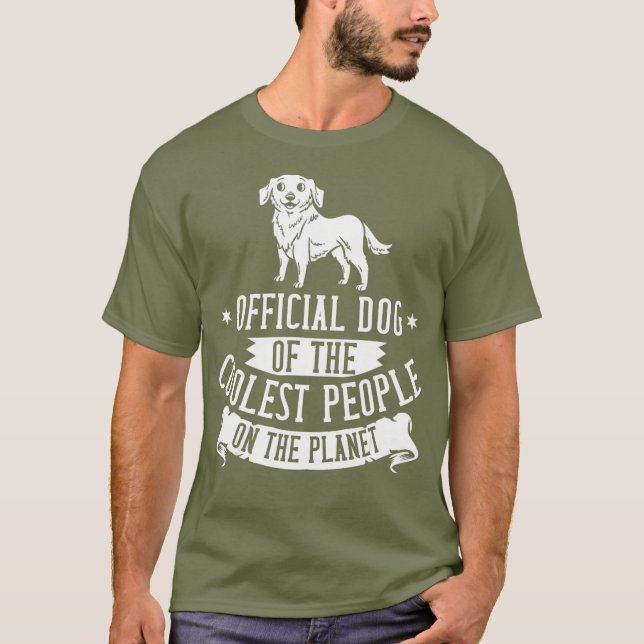 Golden Retriever Dog Puppies Owner Lover T-Shirt (Front)