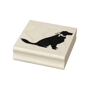 Golden Retriever Dog Puppy Rubber Stamp