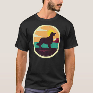 Golden Retriever Dog Retro 2 T-Shirt
