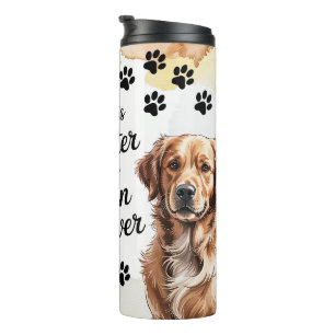 Golden Retriever Dog Thermal Tumbler