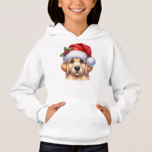 Golden Retriever Dog with Santa Claus Style-82535
