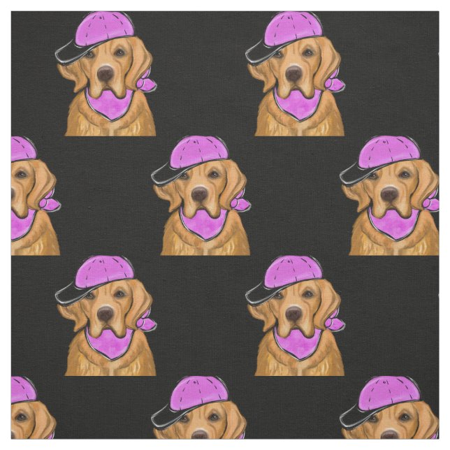 GOLDEN RETRIEVER FABRIC (Swatch)