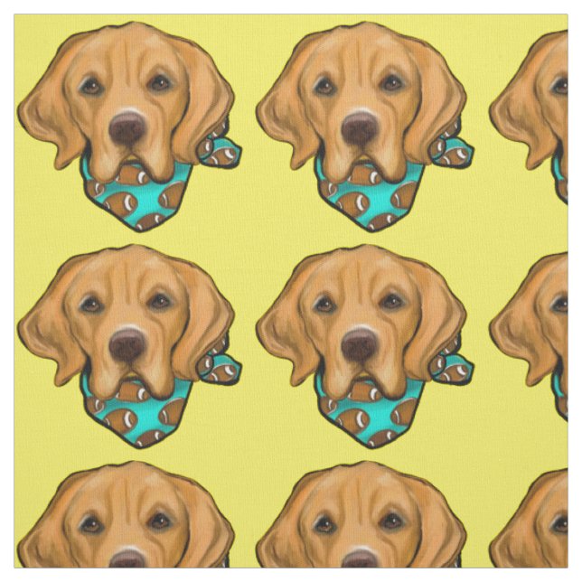 GOLDEN RETRIEVER FABRIC (Swatch)