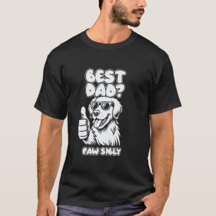 Golden Retriever Father - Dog Breed Best Dad Pawsi T-Shirt