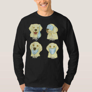 Golden Retriever Funny Trendy Nice T-Shirt