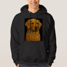 Golden Retriever Gemstone Portrait