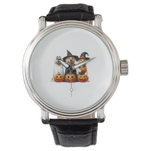 Golden Retriever Ghost Halloween Dog Lovers Watch