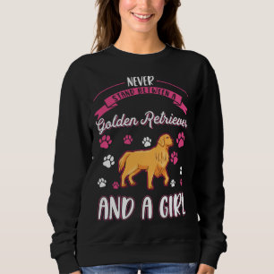 Golden Retriever Girl 2 Sweatshirt