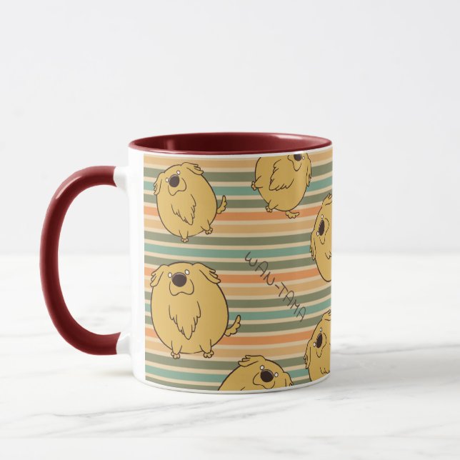Golden Retriever "Gortama" -Retro- Mug (Left)