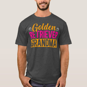 Golden Retriever Grandma Dog Lovers  - Copy T-Shirt