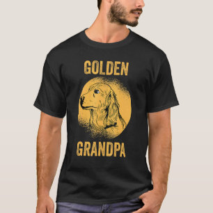 Golden Retriever Grandpa Cute Dogs Men T-Shirt