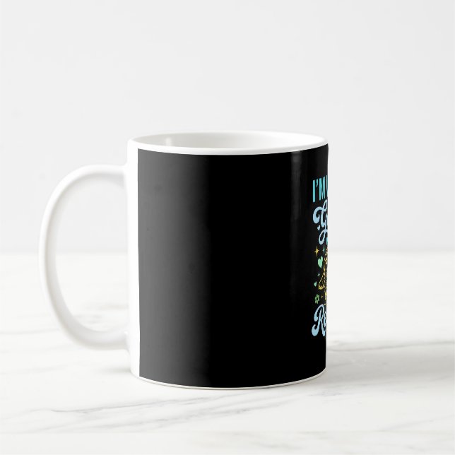 Golden Retriever Halloween Skull Pattern Dog Lover Coffee Mug (Left)