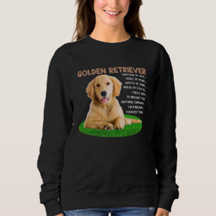Golden Retriever Heritage Of Love Noble Of Heart G Sweatshirt