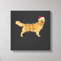 Golden Retriever Holiday Christmas Light Essential