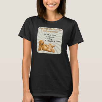 Golden Retriever Influencer Must Haves T-Shirt