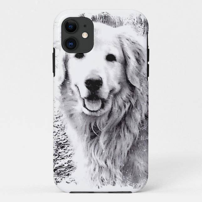 Golden Retriever iPhone Case (Back)