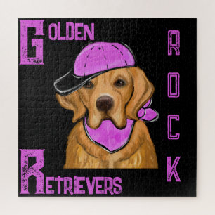 GOLDEN RETRIEVER JIGSAW PUZZLE