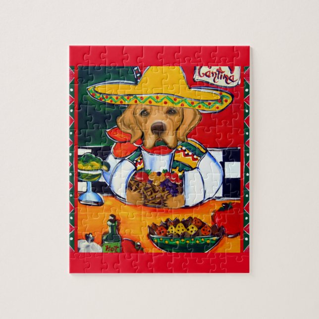 GOLDEN RETRIEVER JIGSAW PUZZLE (Vertical)