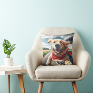 Golden Retriever Joy Ride Cushion