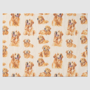 Golden Retriever Joy Tissue Paper
