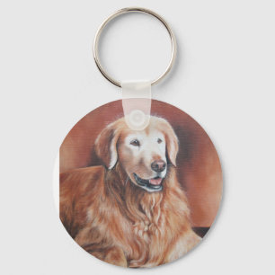 Golden Retriever Key Chain