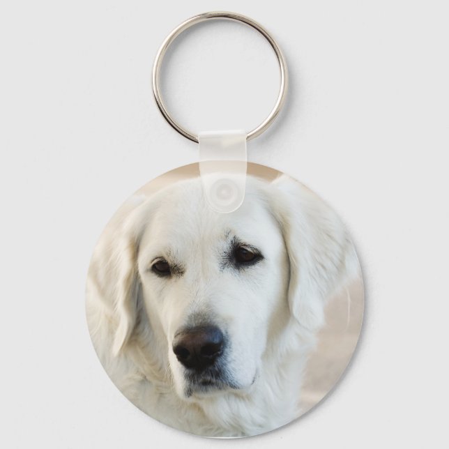 Golden Retriever Key Ring (Front)