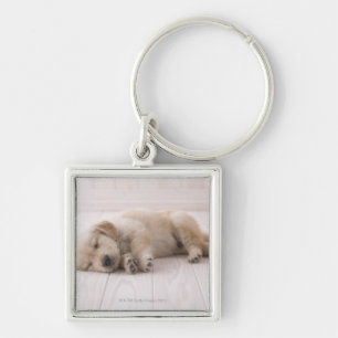 Golden Retriever Key Ring