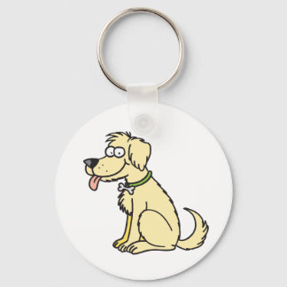 Golden Retriever Key Ring