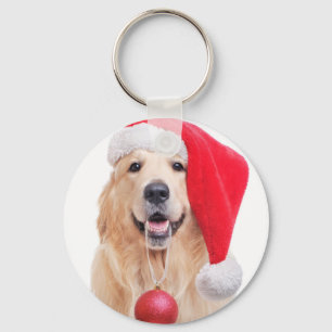 Golden Retriever Keychain