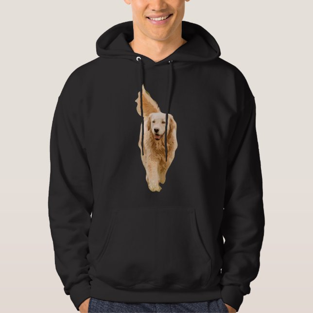 Golden Retriever Lab Hoodie (Front)