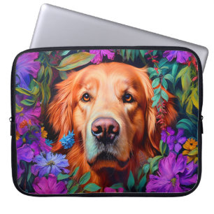 Golden Retriever Laptop Bag
