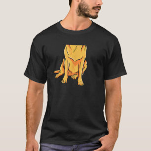 Golden Retriever Lazy Halloween Costume Funny Dog  T-Shirt