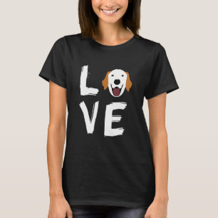 Golden Retriever Love Dog T-Shirt