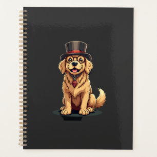 Golden Retriever Lover Dog Golden Retrievers Top H Planner