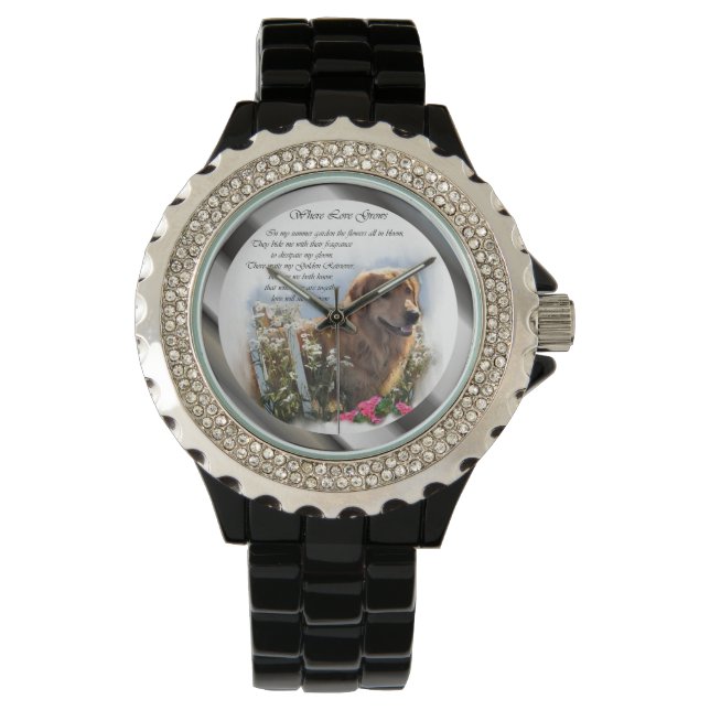 Golden Retriever Lovers Watch (Front)