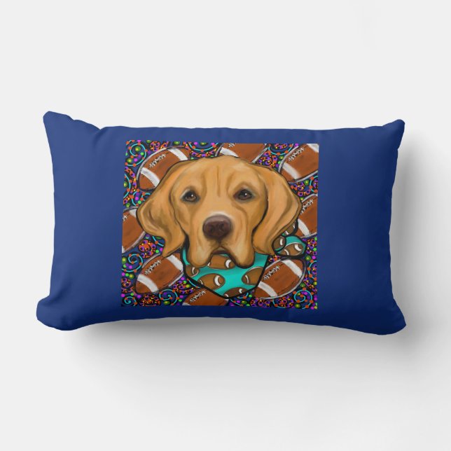 Golden Retriever Lumbar Cushion (Front)