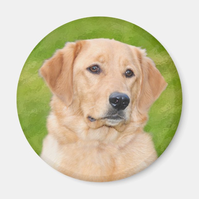 Golden Retriever Magnet (Front)