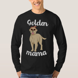 Golden Retriever Mama Labrador Mum Women Lab T-Shirt