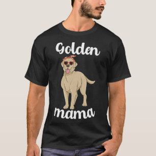 Golden Retriever Mama Labrador Mum Women Lab T-Shirt