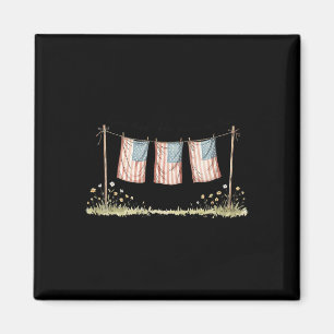 Golden Retriever merica Shirt Patriotic Puppy 4th Magnet