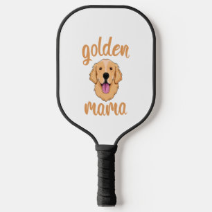 Golden Retriever Mom  Pickleball Paddle