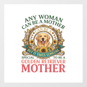 Golden Retriever Mother Dog Sunflowers Bees_1