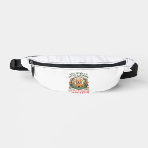 Golden Retriever Mother Dog Sunflowers Bees_1 Bum Bags