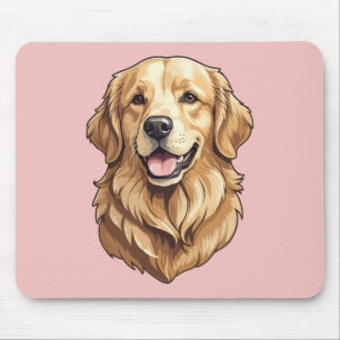 Golden Retriever Mouse Pad