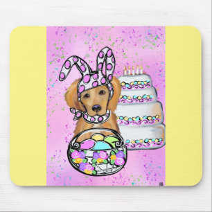 Golden Retriever Mouse Pad