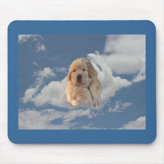 Golden Retriever Mousepad Heavenly Pup (Front)