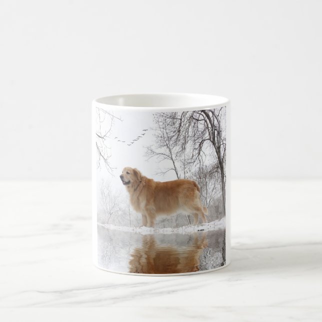 Golden Retriever Mug (Center)