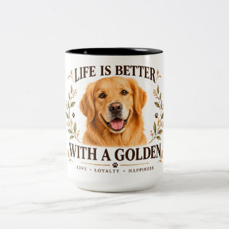 Golden Retriever Mug – Life Is Better With a Golde