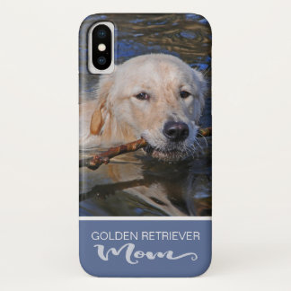 Golden Retriever Mum Add Your Dog Photo Case-Mate iPhone Case