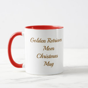 Golden Retriever Mum Christmas Mug 2026 Gift for D